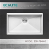 Chậu rửa chén Vision Manual Sink Ecalite ESD-7848HS