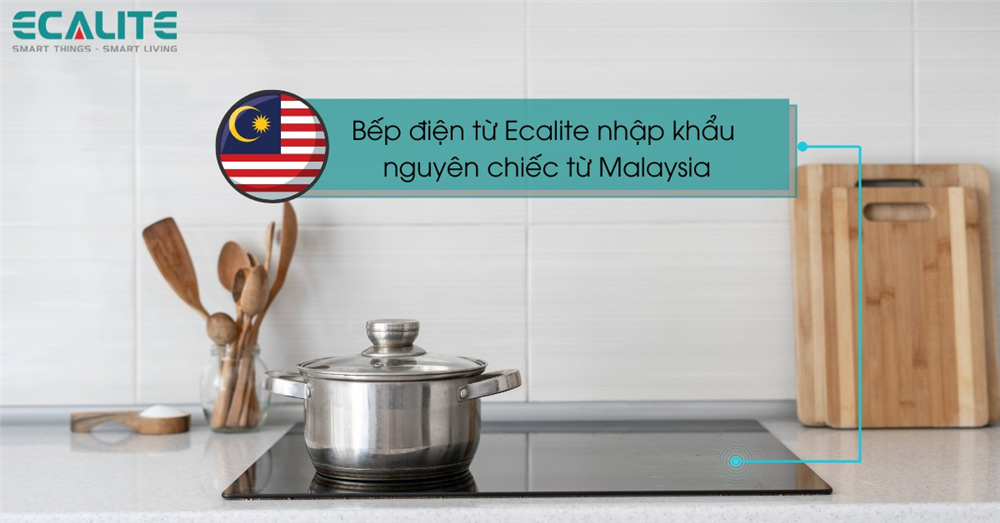Bếp điện từ Ecalite nhập khẩu Malaysia