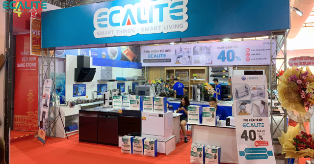 Ecalite giới thiệu giải pháp toàn diện cho không gian bếp của gia đình Việt tại triển lãm Vietbuild 2023 - Ảnh 1.