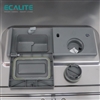 Máy rửa chén 8 bộ Ecalite EDW-UF6080BL kính đen - Sấy khí nóng